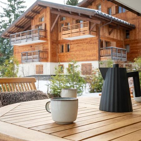 4-Room Apartment With Garden, Gym And Shared Spa Megève Exterior foto